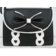 Loris Heart Ribbon Shoulder Bag